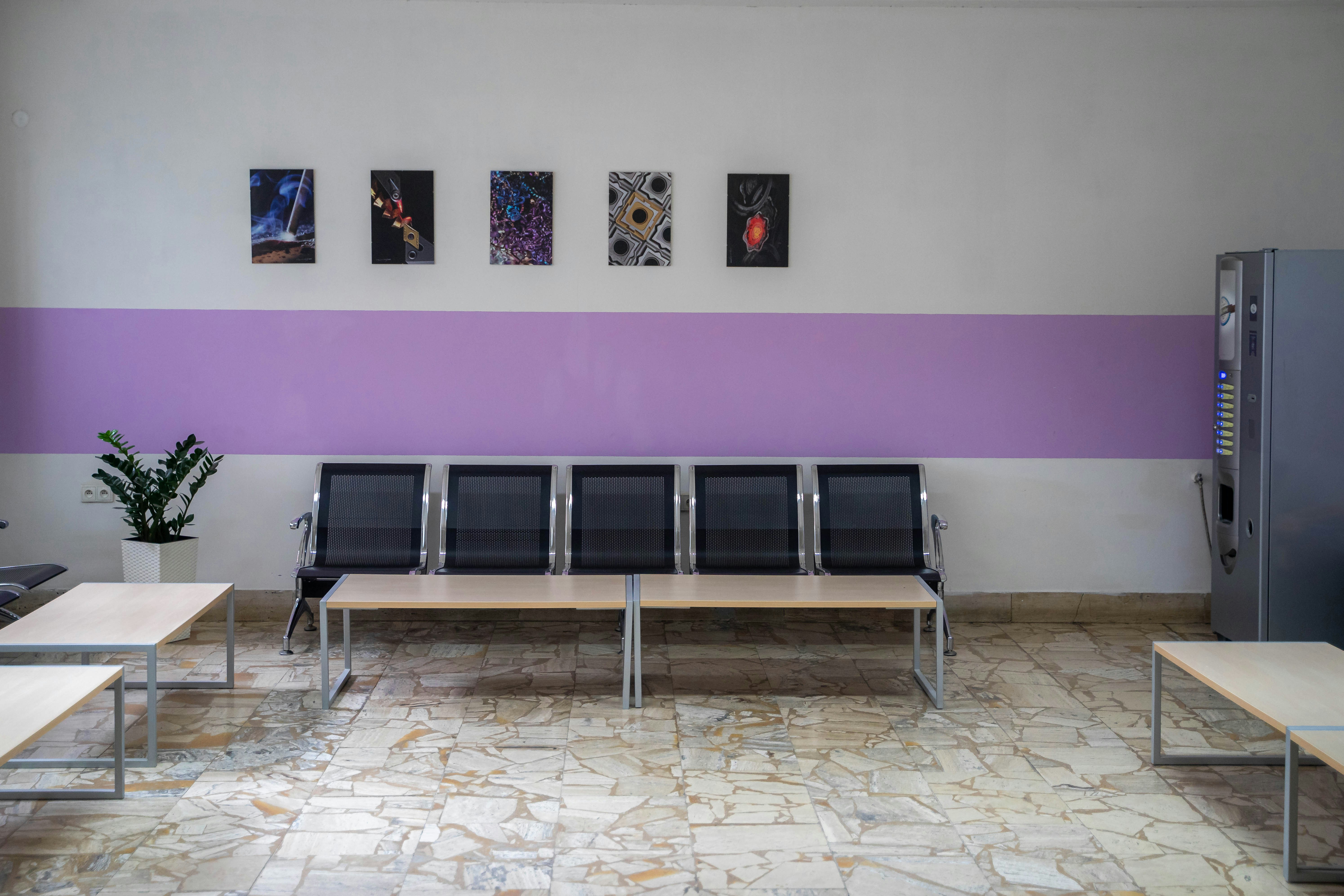 Recepción clínica dental Lavanda